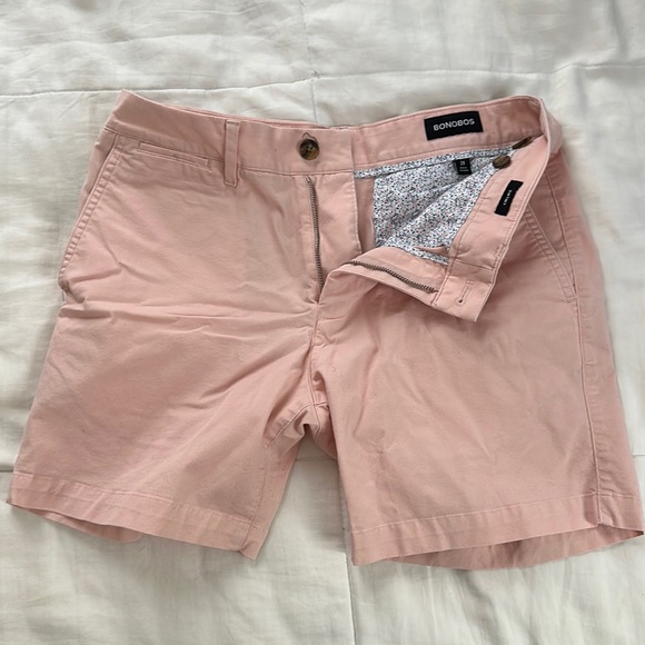 Bonobos Other - Pink Bonobos shorts - Size 29 - worn once